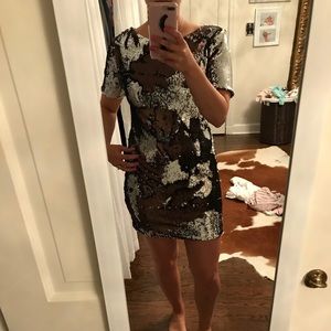Topshop sequin dress